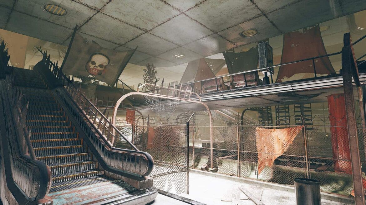 Captura de Watoga, nueva localización de la actualización Wastelanders de Fallout 76