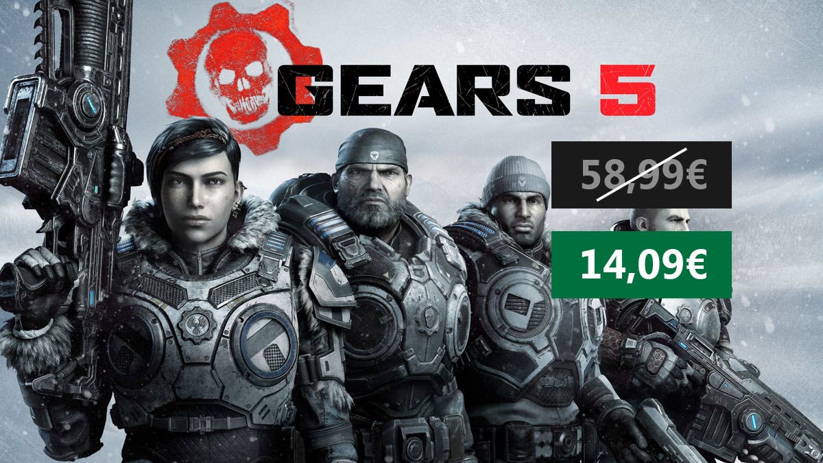 Precio mínimo histórico por Gears 5 para Xbox One y PC