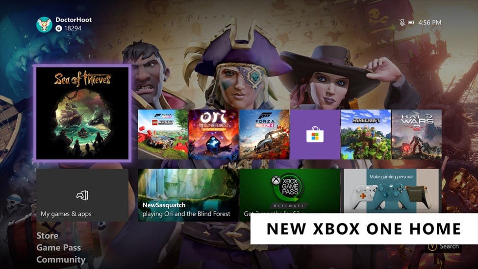 Estas son las nuevas características de la actualización de febrero de Xbox One 107