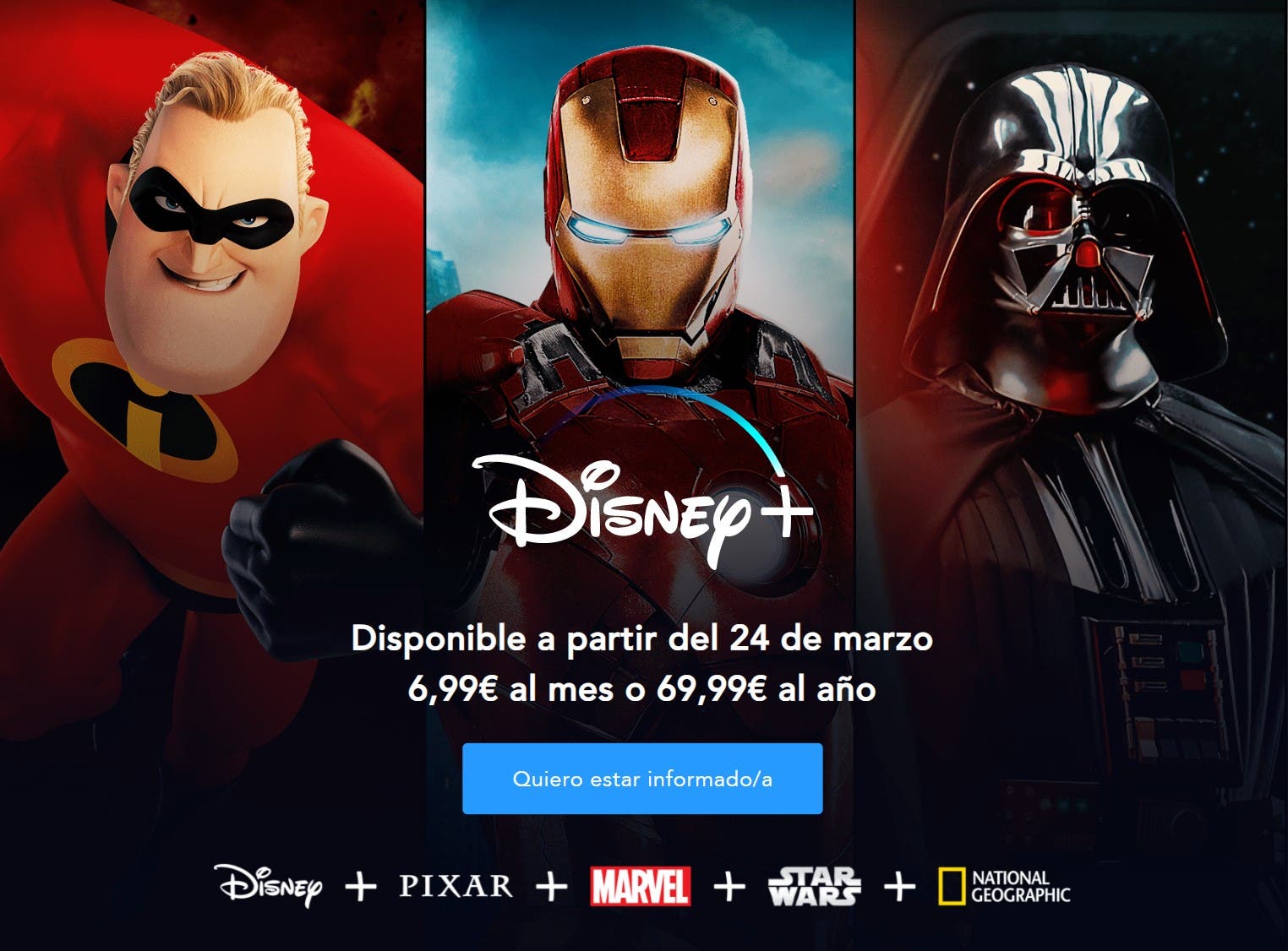 El servicio Disney+ adelanta unos días su estreno en España 104