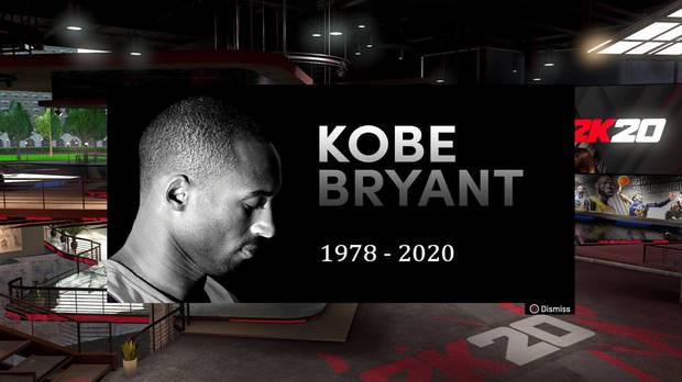 NBA 2K20 guard tributo a Kobe Bryant 1