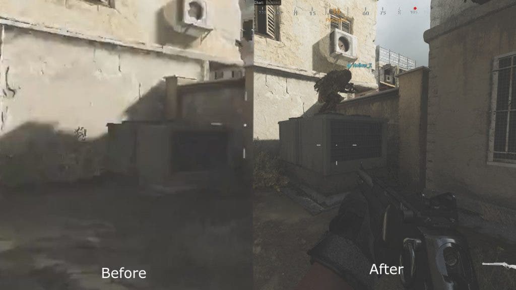 call of duty: modern warfare cambios