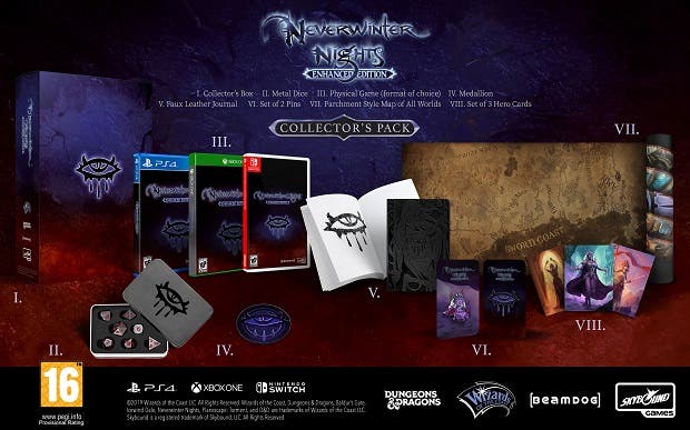 Así es la edición coleccionista de Baldur's Gate, Neverwinter Nights y más, exclusivas de Game 112