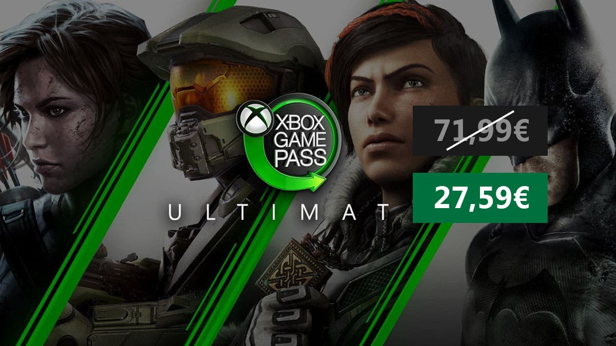 Consigue 6 meses de Xbox Game Pass Ultimate a un precio increíble