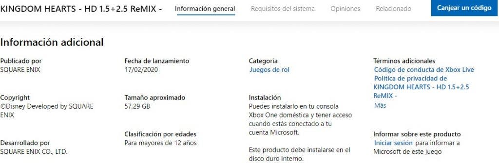 Se filtra la fecha de salida de Kingdom Hearts HD 1.5 + 2.5 ReMIX en Xbox One 111