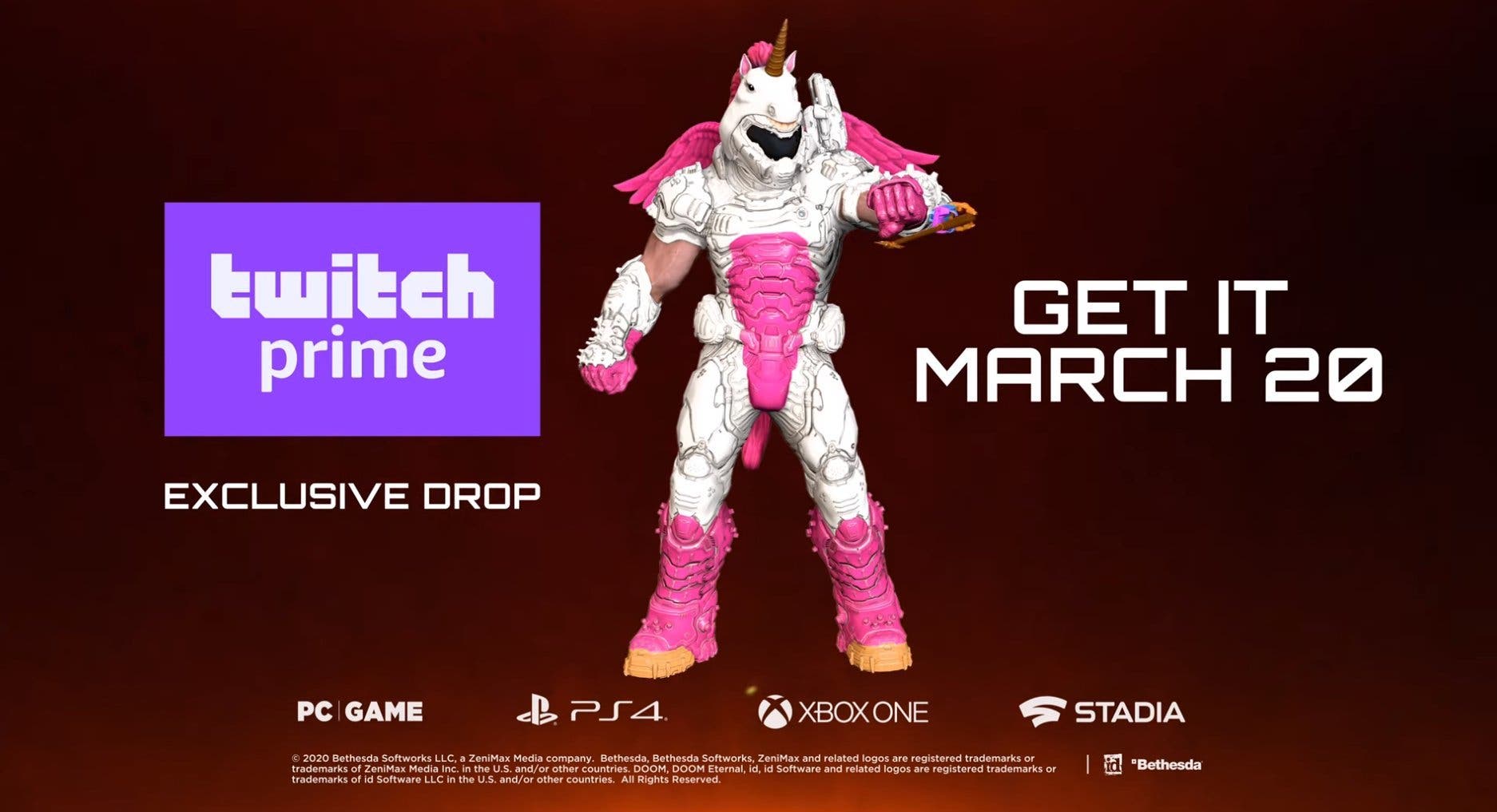 Cómo conseguir la skin de unicornio para Slayer en DOOM Eternal
