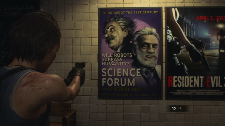 Estas son todas las referencias que contiene la demo de Resident Evil 3 104