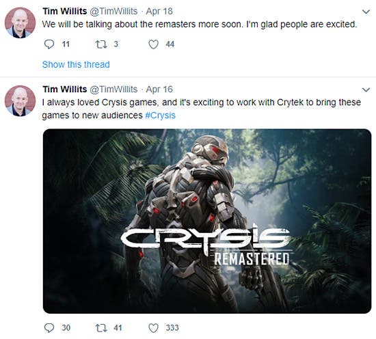Crysis no sería la única remasterización de la franquicia 107