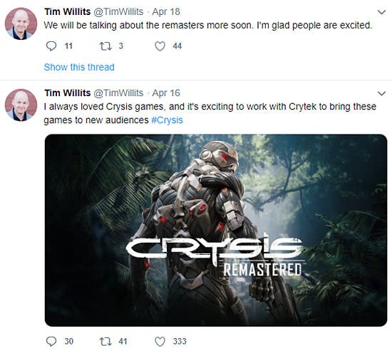 Crysis no sería la única remasterización de la franquicia 2