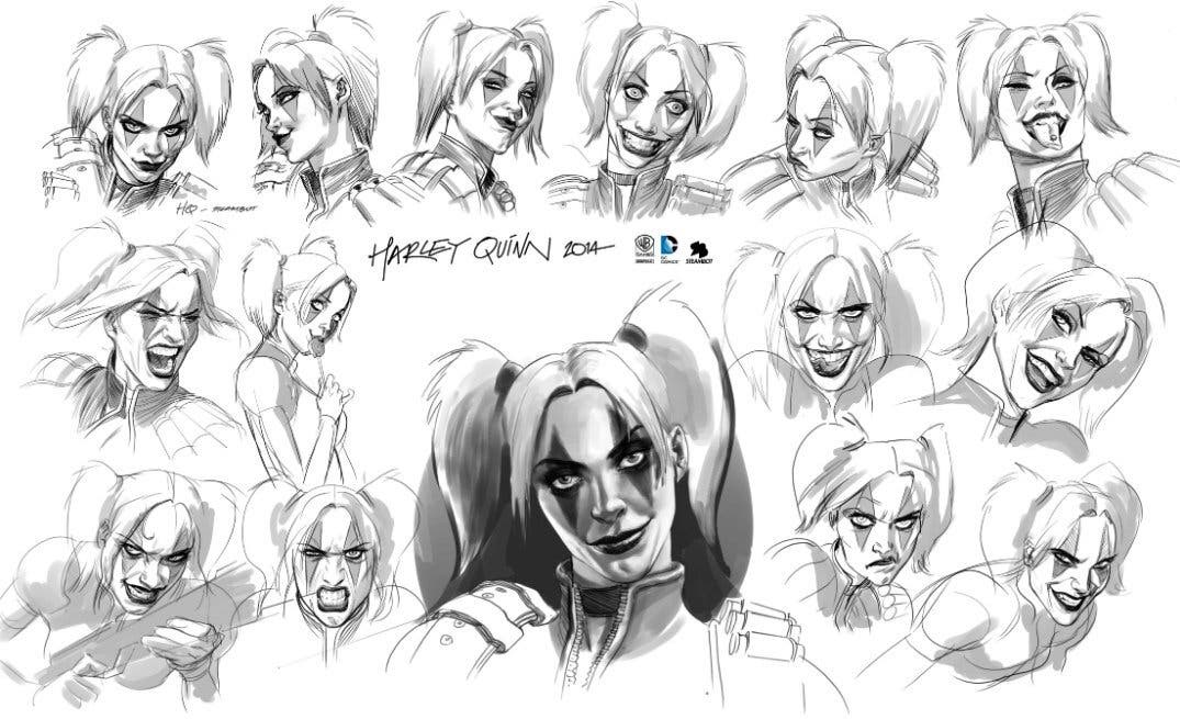Filtradas ilustraciones de los juegos cancelados de Superman y Suicide Squad