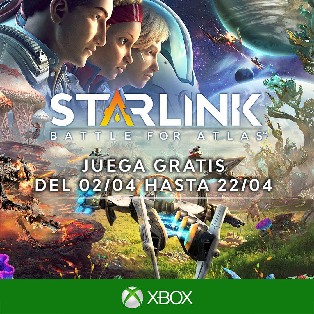 Juega gratis a Starlink Battle for Atlas en Xbox One hasta el 22 de abril