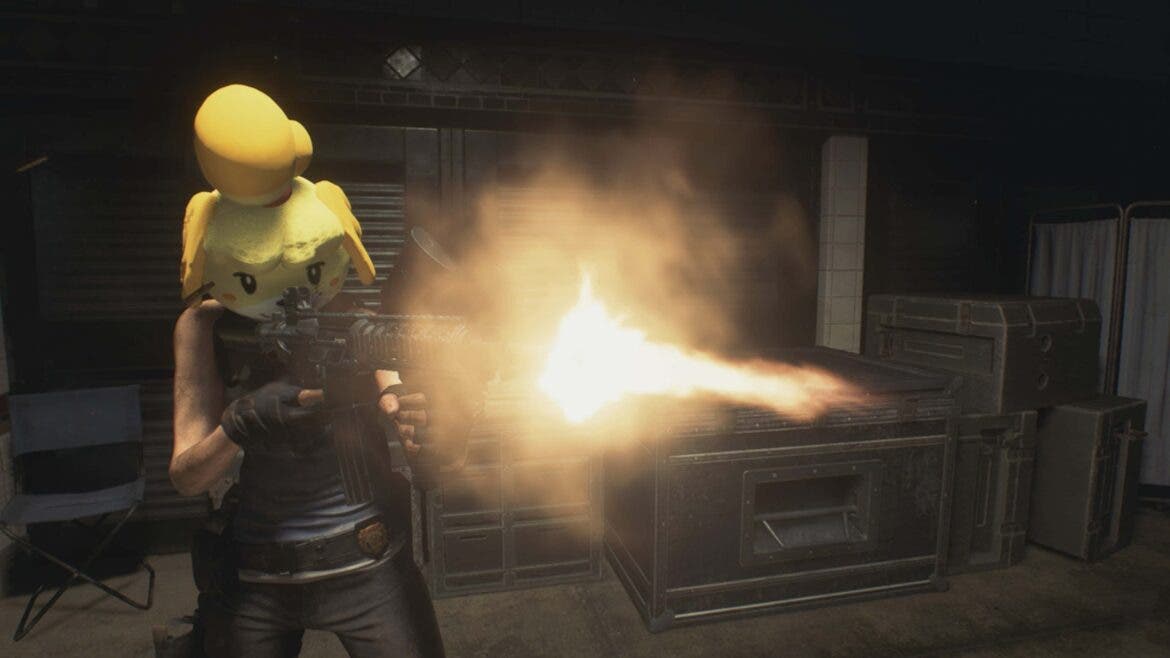 Jill Valentine se transforma en Canela, de Animal Crossing, en un divertido mod de Resident Evil 3 Remake 103