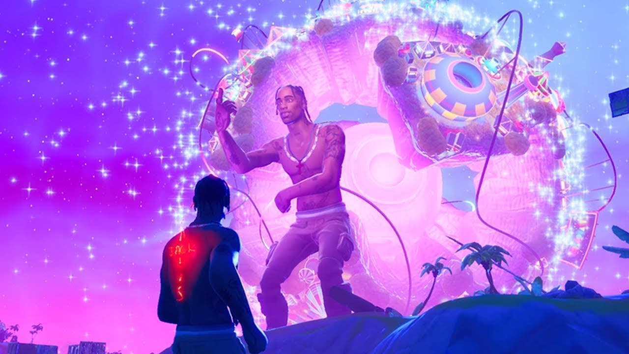 Así fue el concierto de Travis Scott en Fortnite