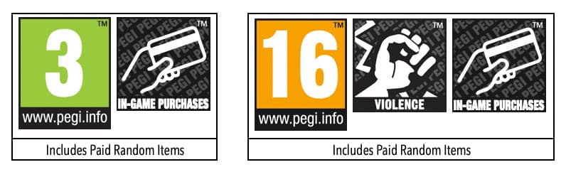 PEGI anuncia una nueva medida para avisar de las lootboxes en los juegos