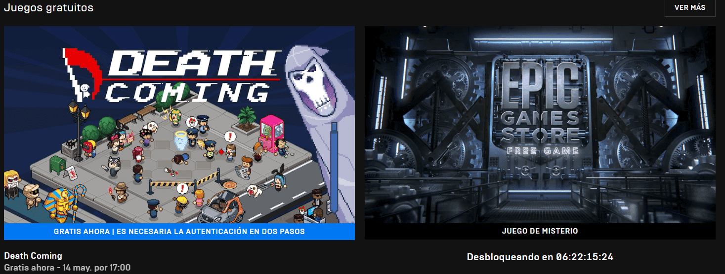 Este es el nuevo juego gratuito de la Epic Games Store, el siguiente está bloqueado con una cuenta atrás