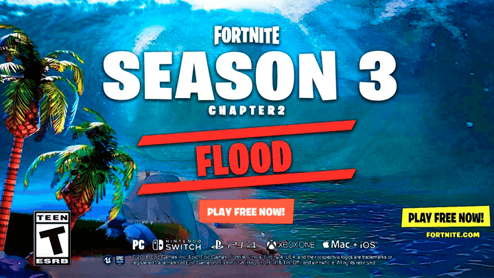 El evento de Fortnite ha dejado el mapa irreconocible