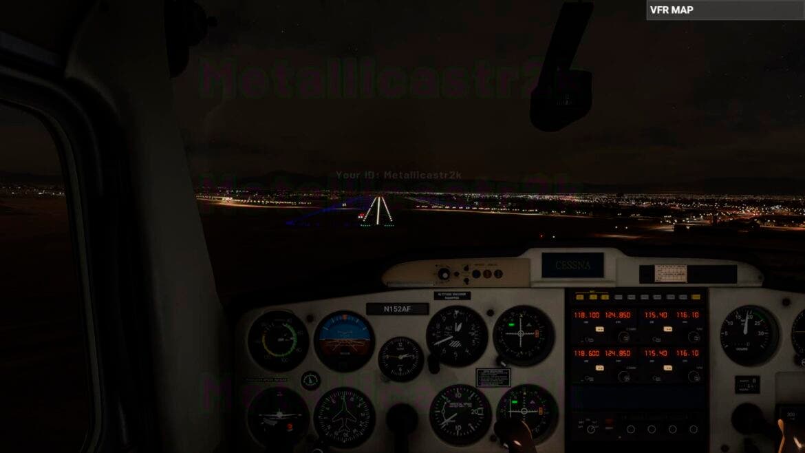 Microsoft Flight Simulator nos permite sobrevolar las nubes y el cielo nocturno en nuevas imágenes 110