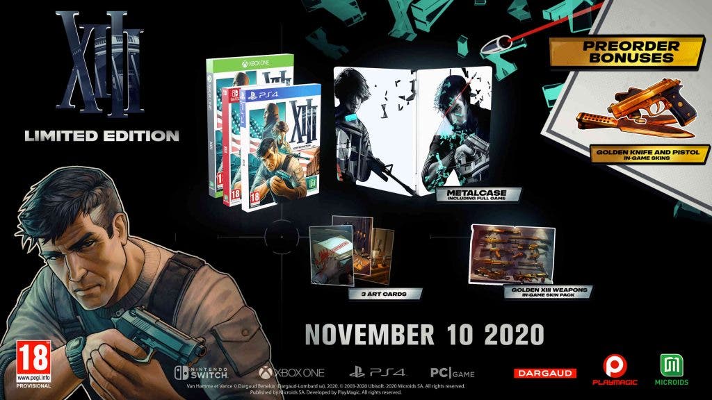 XIII Remake tiene una edición coleccionista en Xbox One
