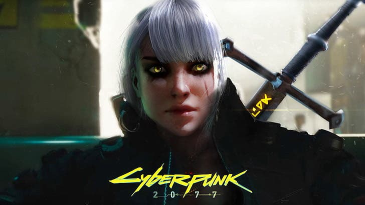 Así podría verse Ciri en Cyberpunk 2077