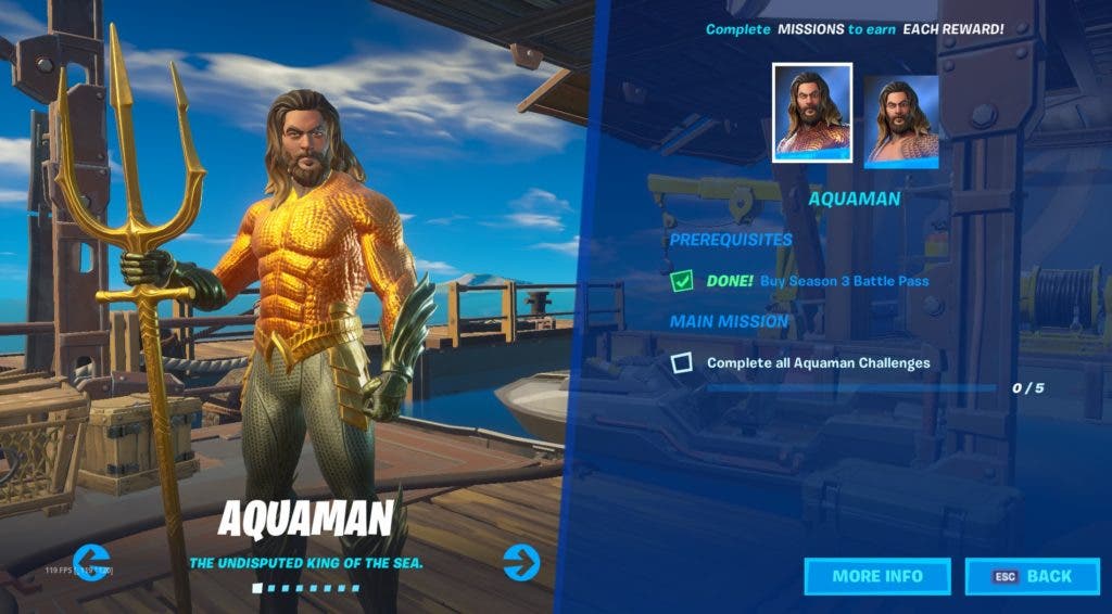 Cómo conseguir Aquaman en Fortnite Temporada 3? | SomosXbox