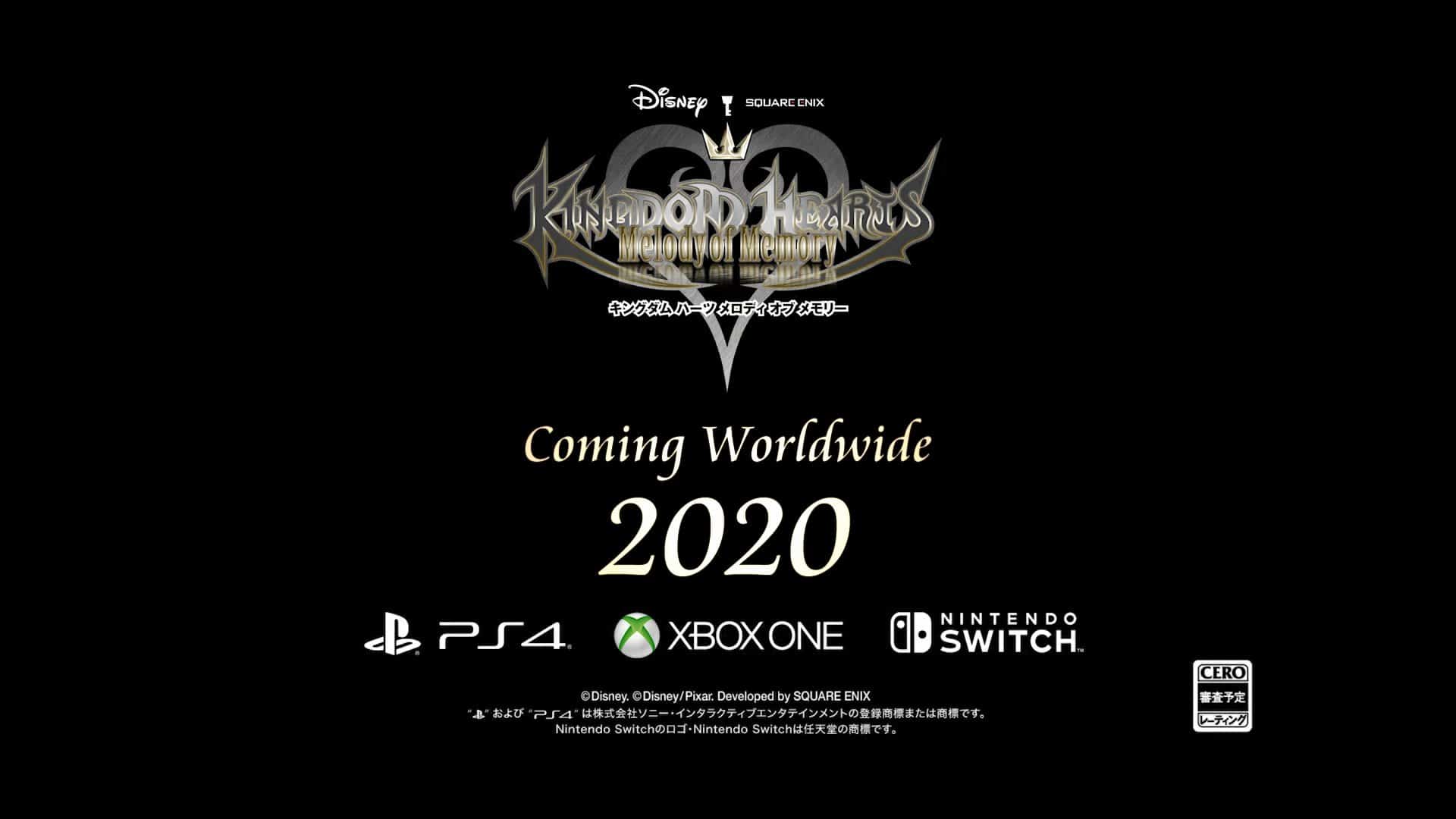 Kingdom Hearts Melody of Memory