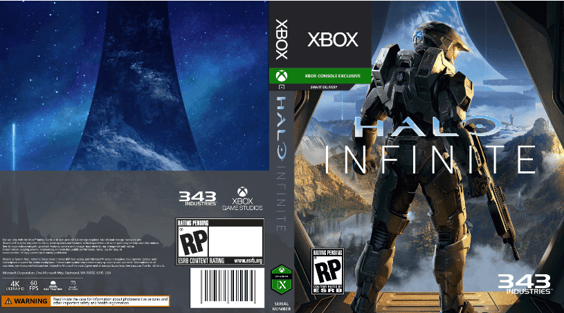 carátula de Halo Infinite en Xbox Series X
