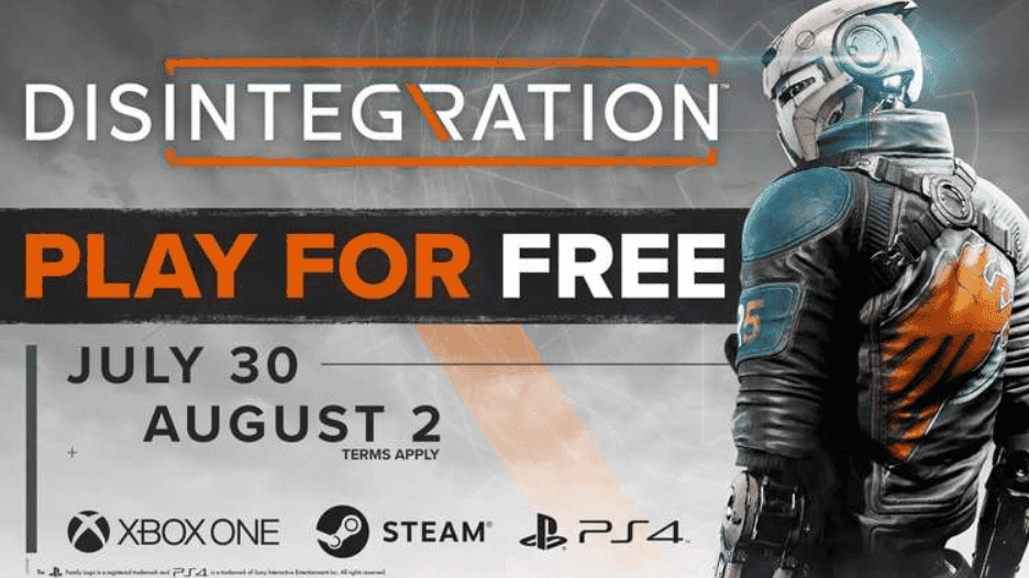 Disintegration gratis en Xbox One