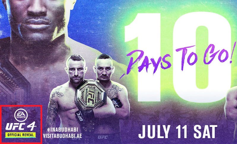 EA Sports UFC 4 se anunciaría el 11 de julio