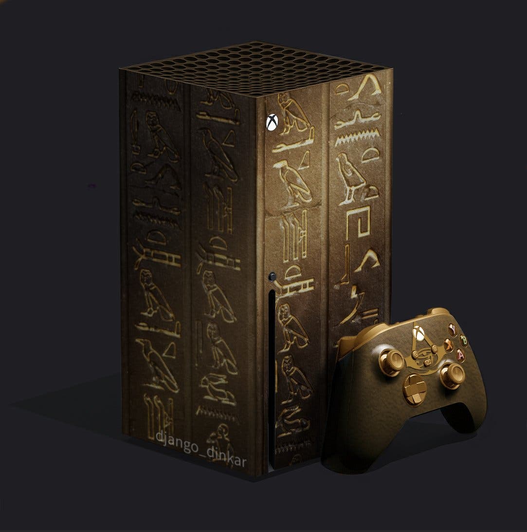 diseño de la Xbox Series X de Assassin's Creed Origins