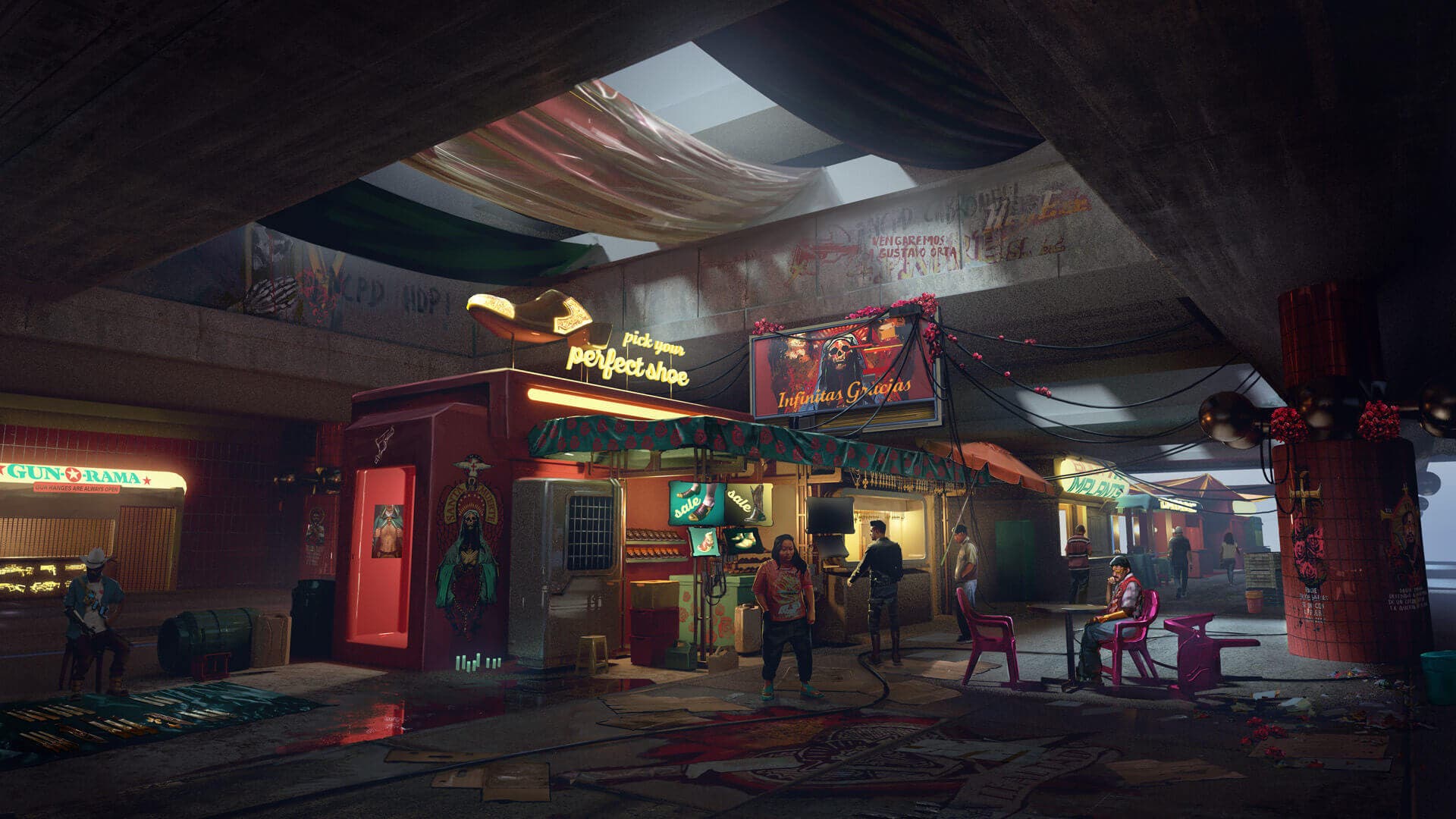 Cyberpunk 2077 nos muestra cómo es el barrio más grande de Night City