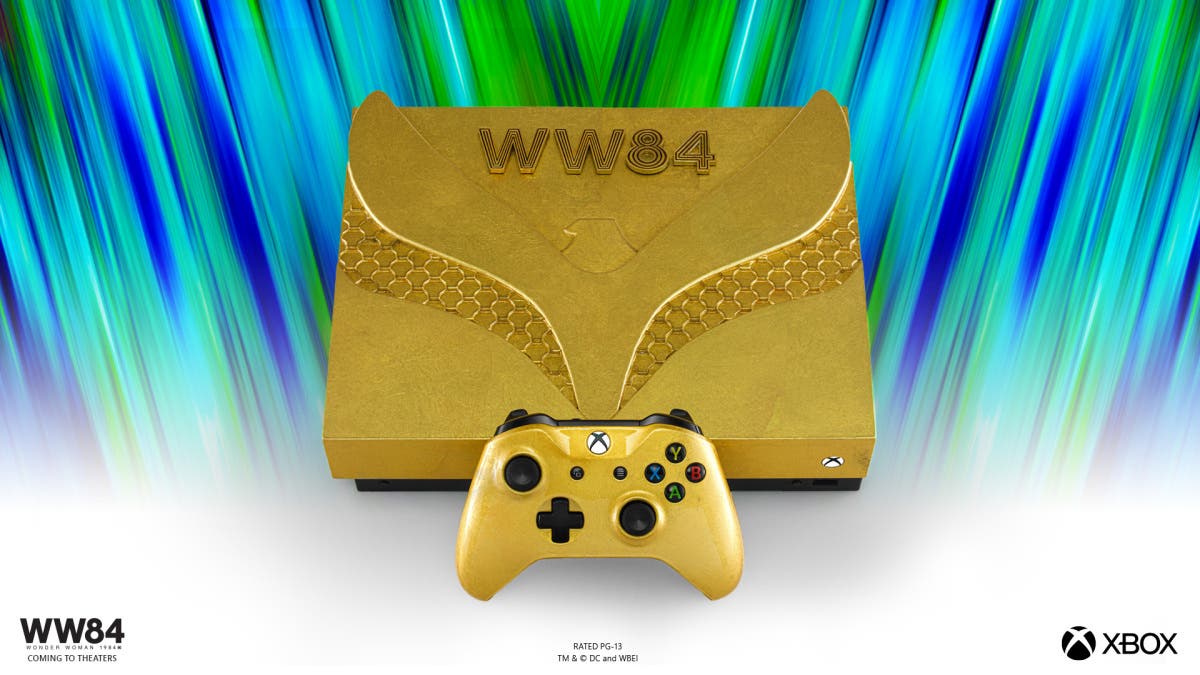 Xbox One X inspiradas en Wonder Woman 1984