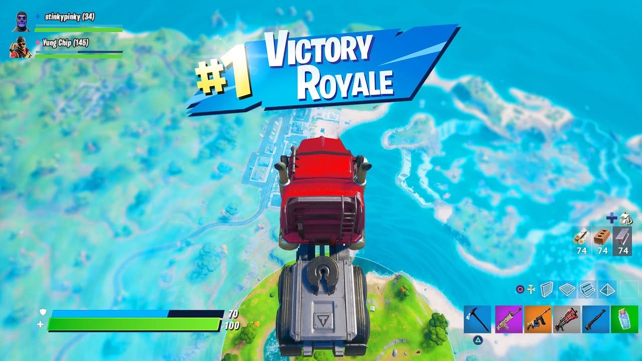 glitch nos permite volar con los nuevos coches de Fortnite