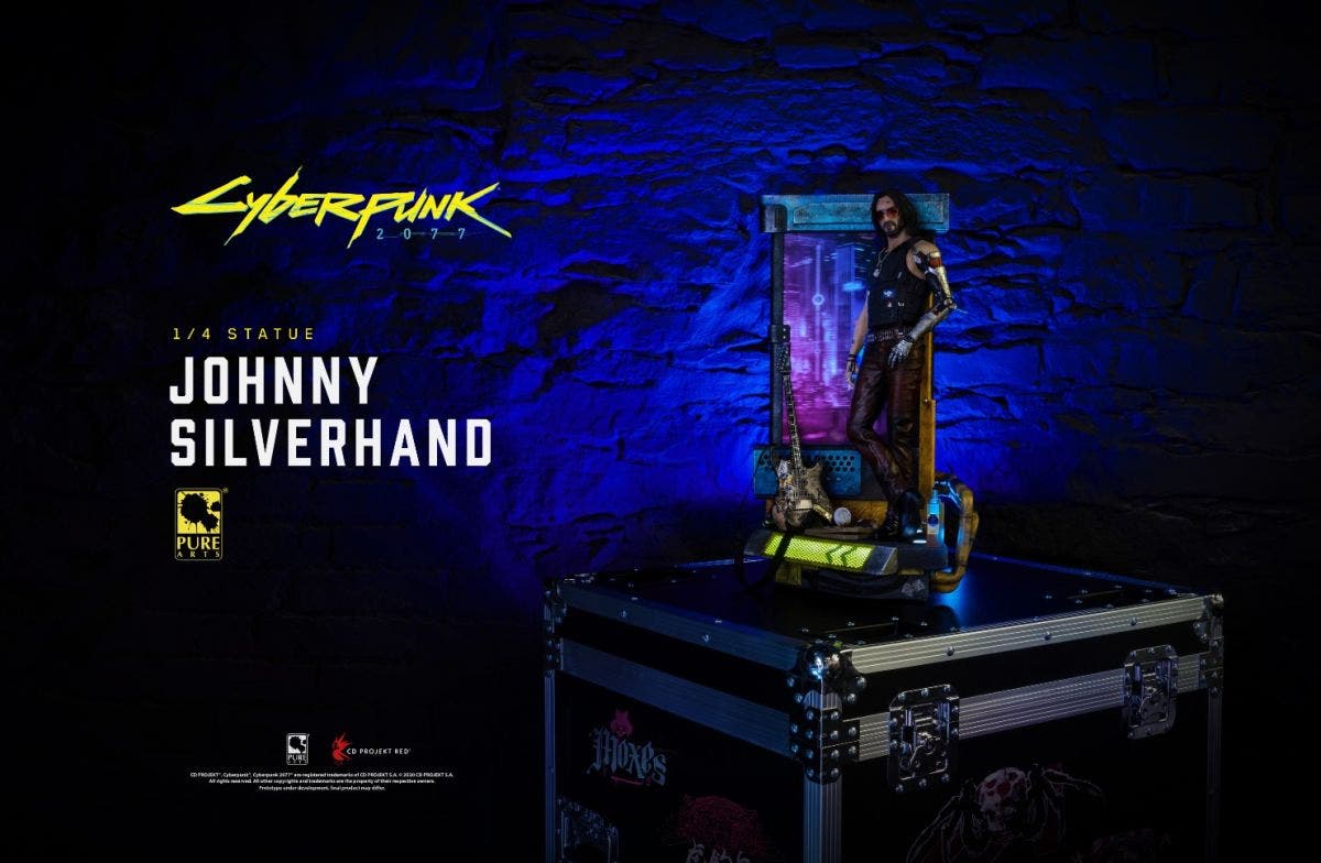 figura de Johnny Silverhand de Cyberpunk 2077