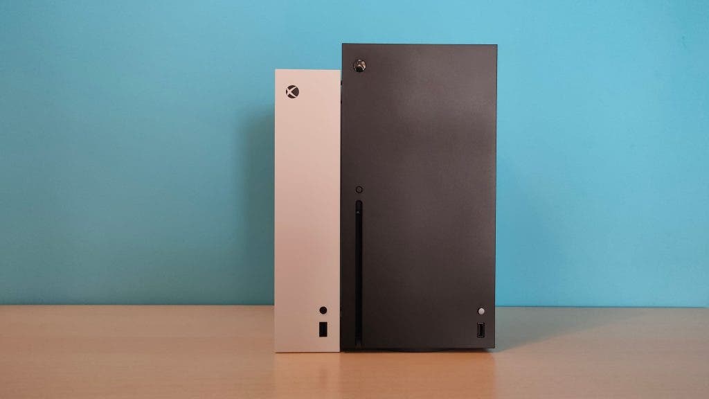 Comparativa de tamaño entre Xbox Series X y Xbox Series S
