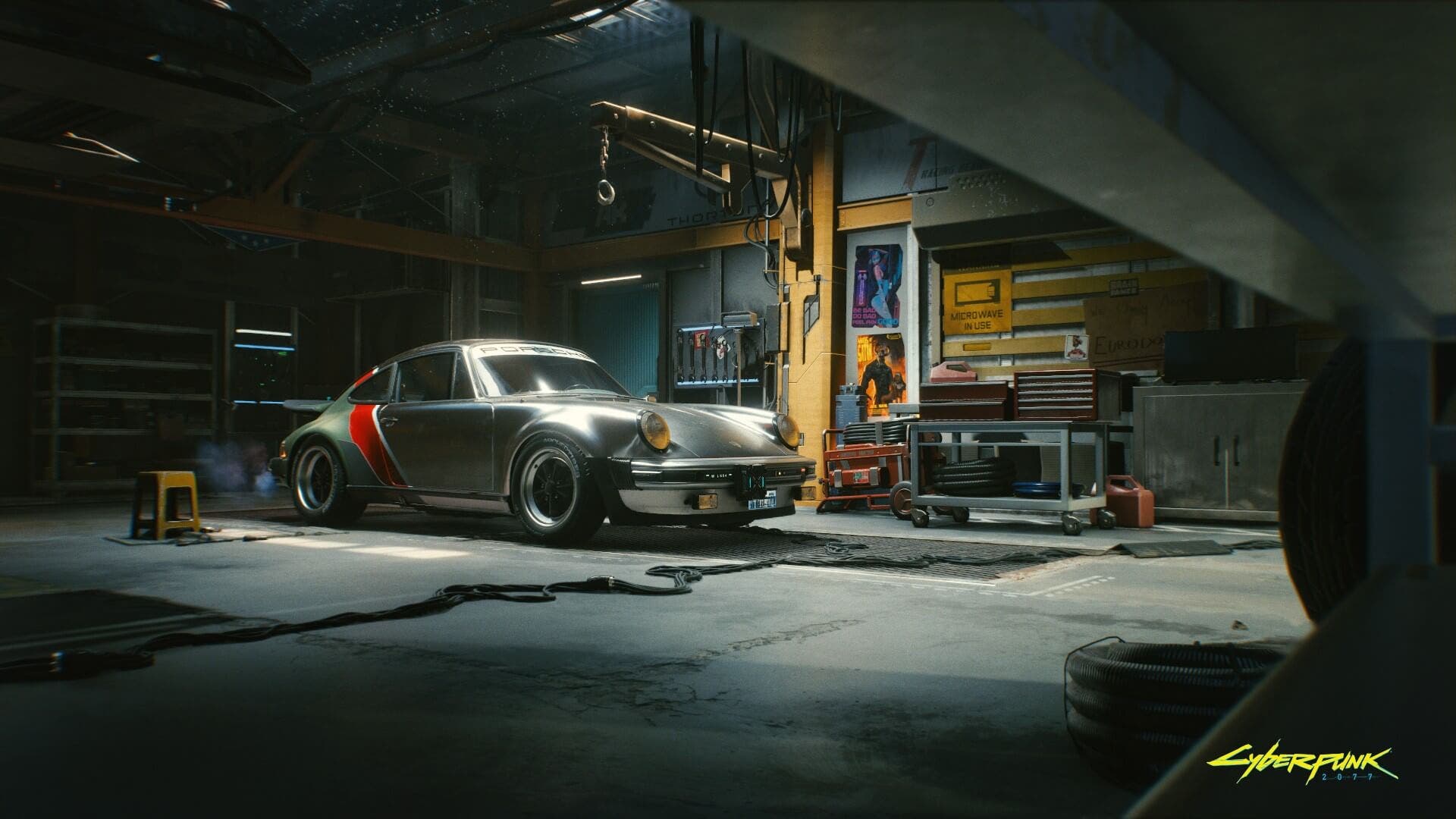 Porsche de Johnny Silverhand en Forza Horizon 4