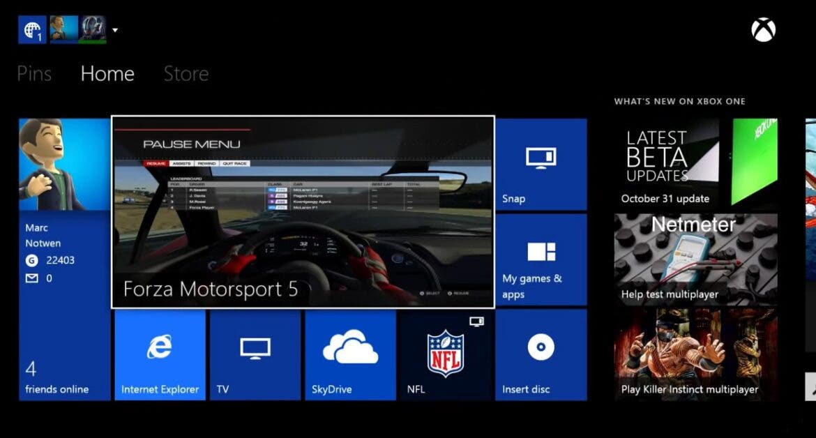 Así fue la evolución de la UI de Xbox hasta Xbox Series X|S 103