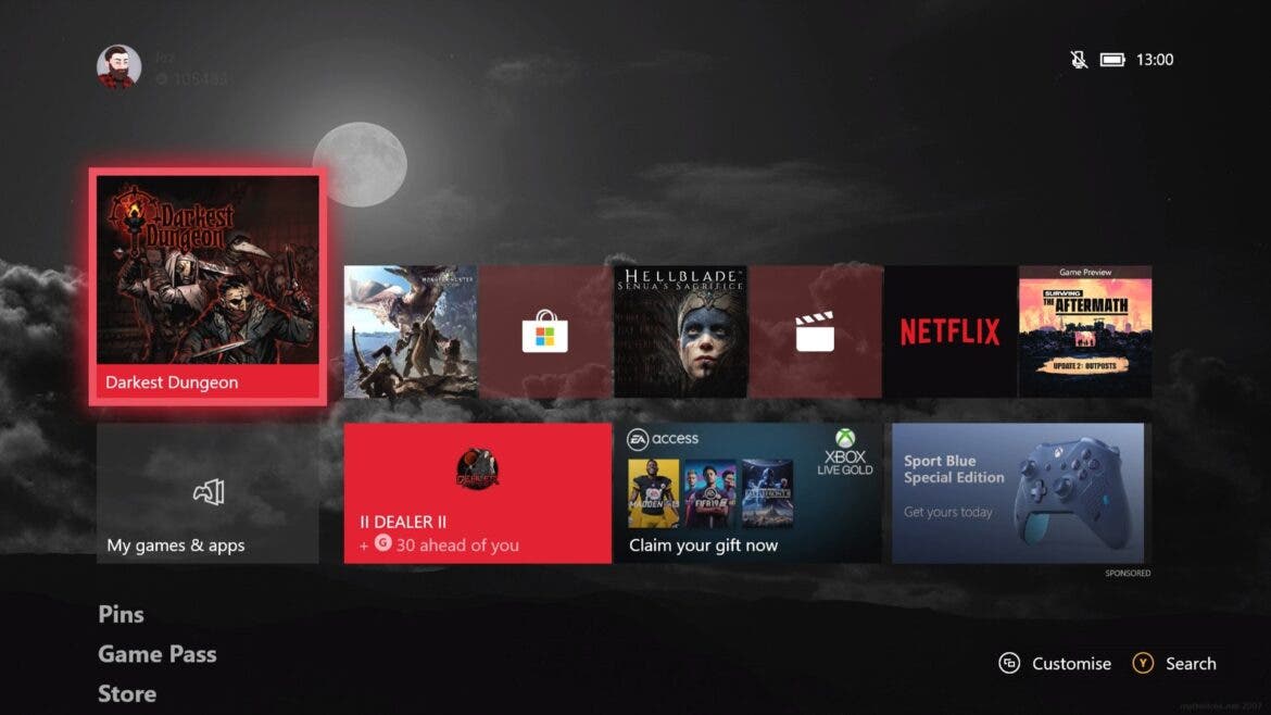 Así fue la evolución de la UI de Xbox hasta Xbox Series X|S 106