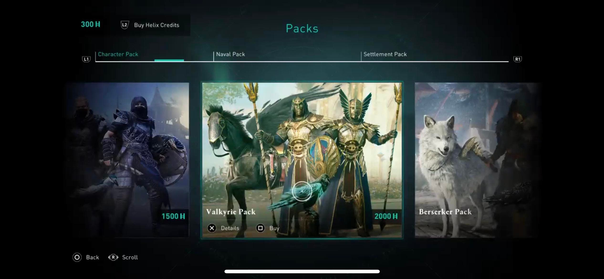 Filtrada la tienda de cosméticos de Assassin's Creed Valhalla