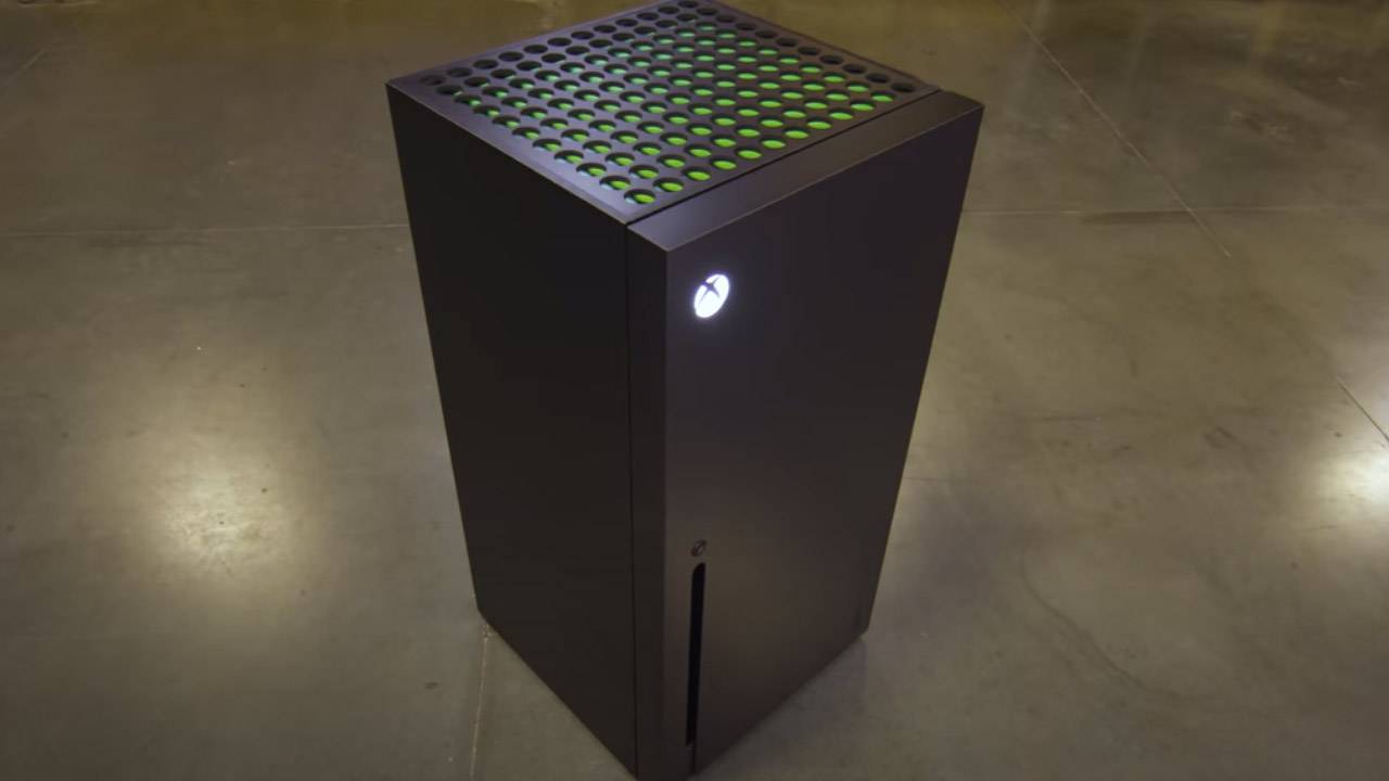 Así es la fabulosa mini nevera de Xbox Series X