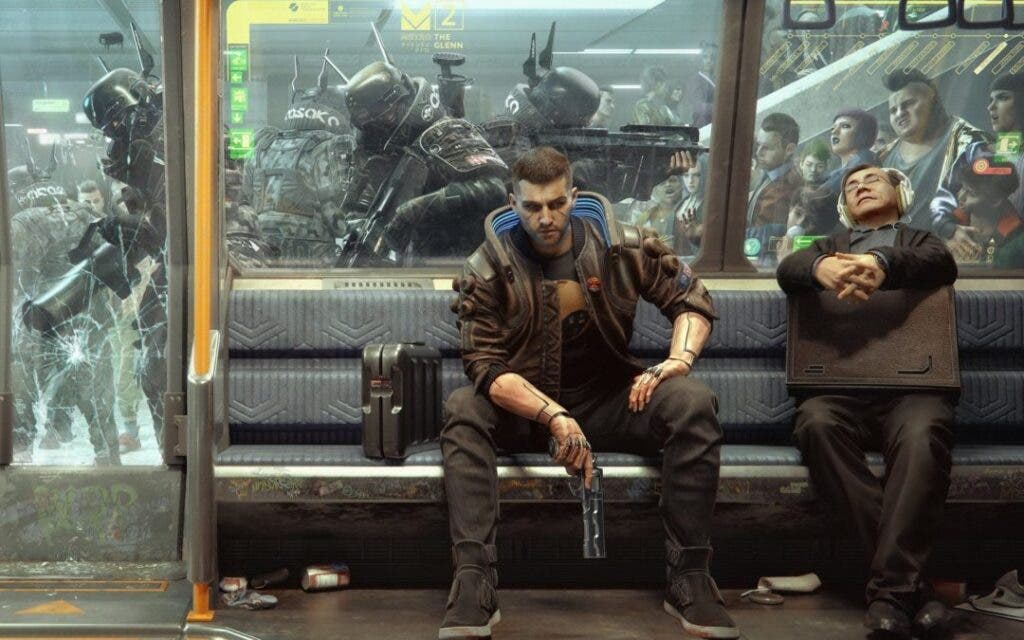 Cyberpunk 2077 cuenta con un monorraíl