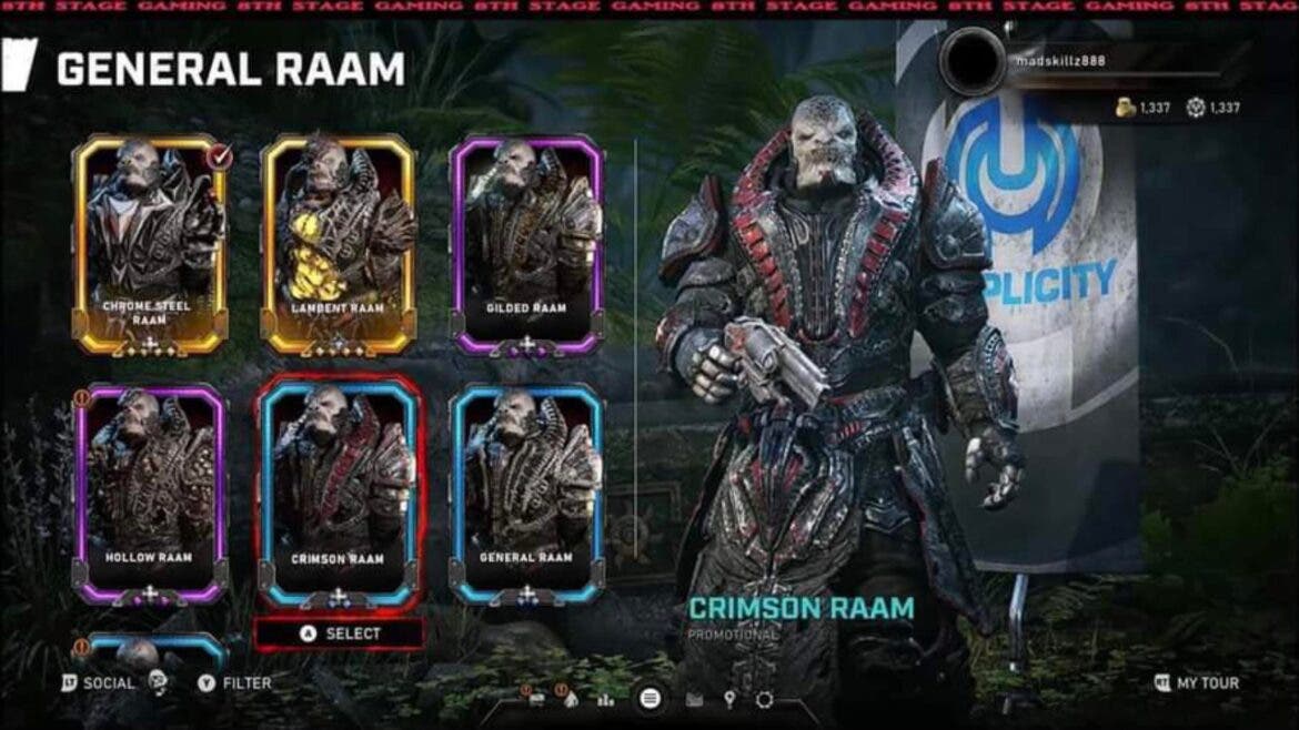 Descubren gran cantidad de skins que llegarán a Gears 5 mediante una filtración 120