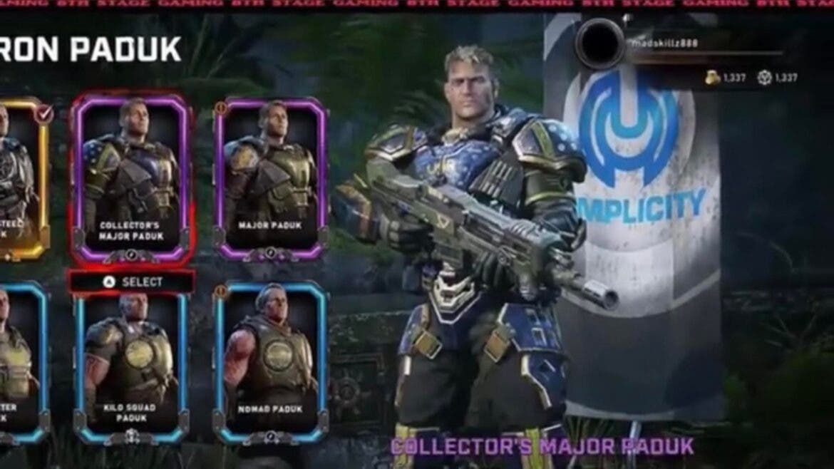 Descubren gran cantidad de skins que llegarán a Gears 5 mediante una filtración 130