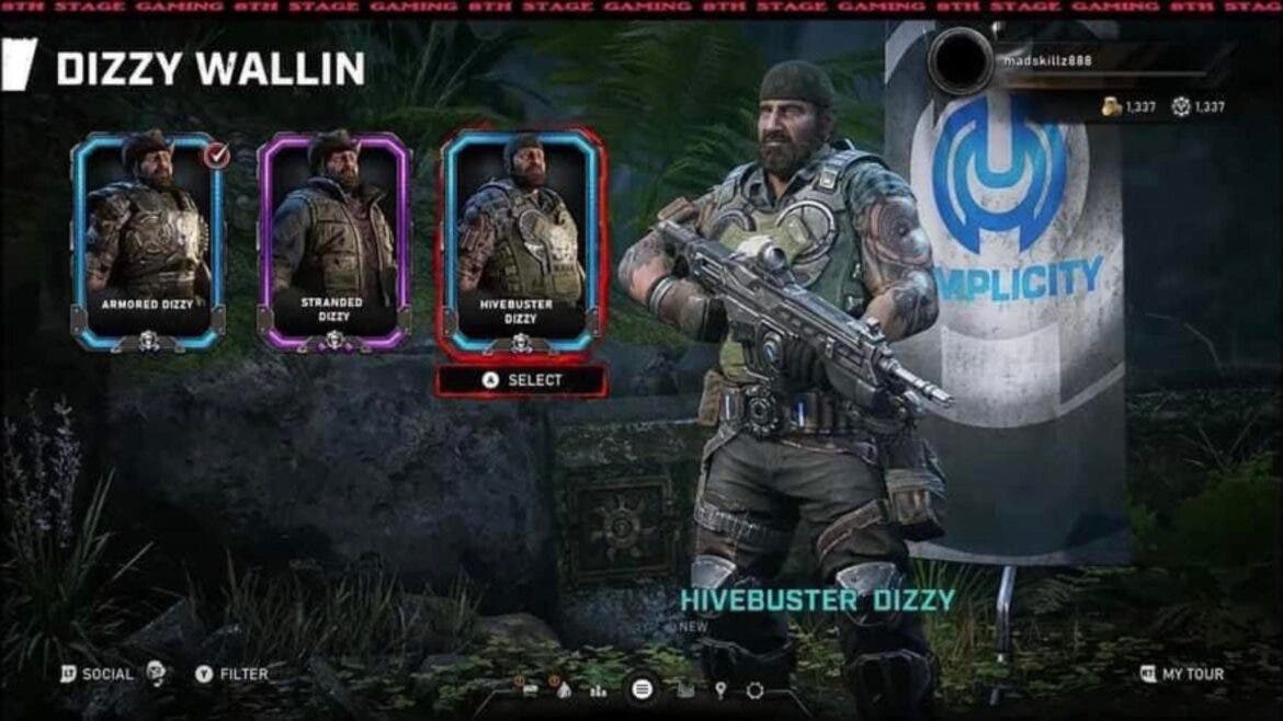 Descubren gran cantidad de skins que llegarán a Gears 5 mediante una filtración 127