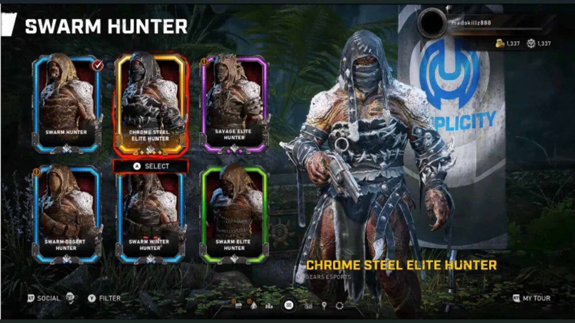 Descubren gran cantidad de skins que llegarán a Gears 5 mediante una filtración 141