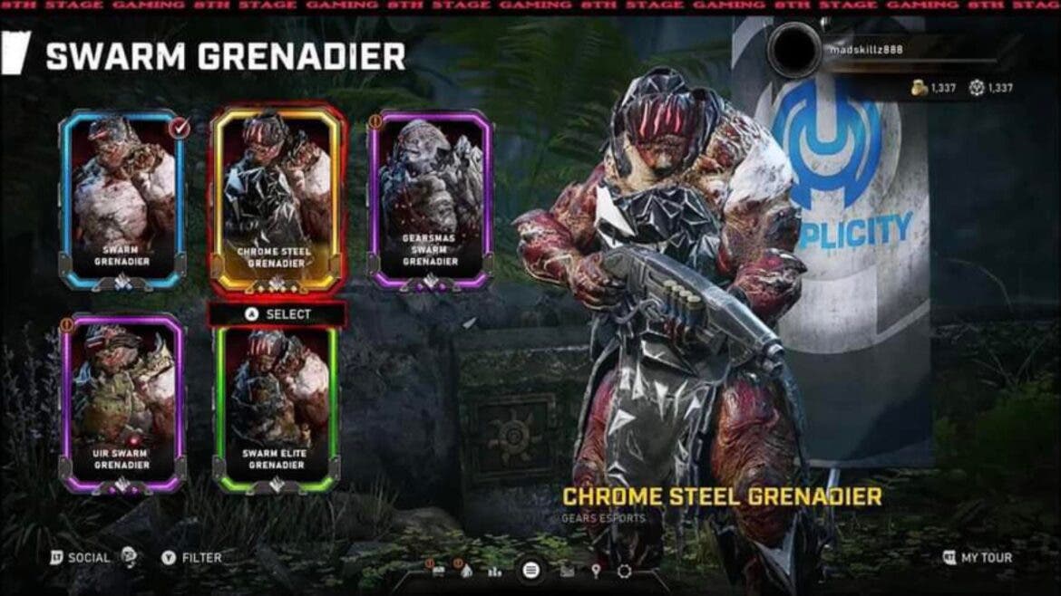 Descubren gran cantidad de skins que llegarán a Gears 5 mediante una filtración 131