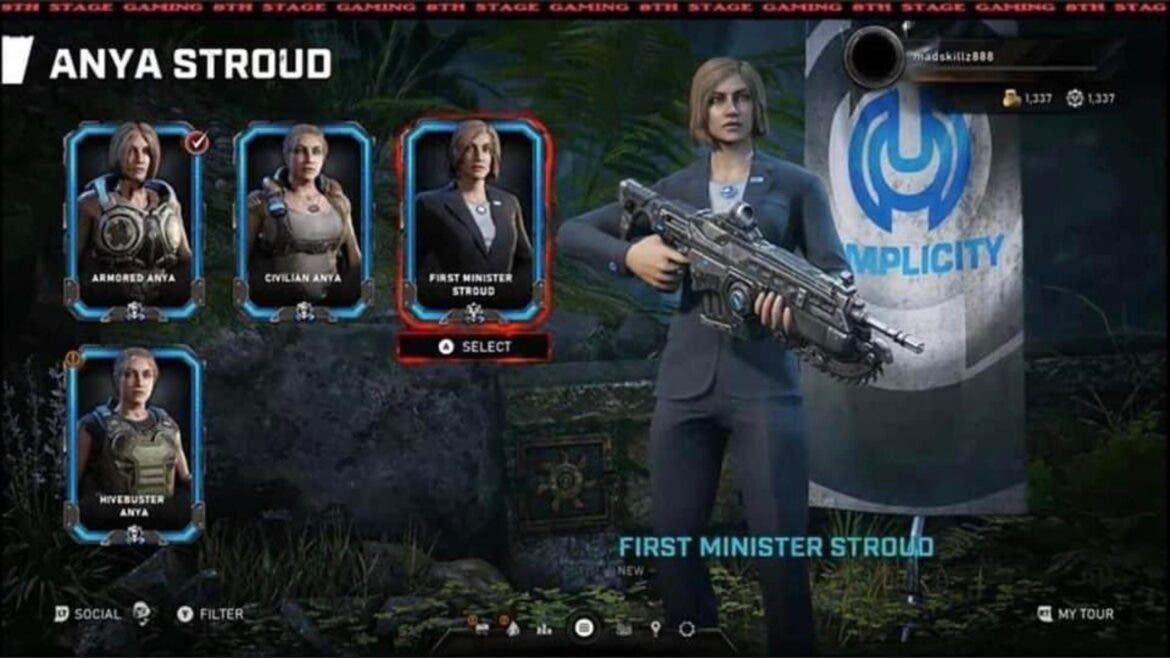 Descubren gran cantidad de skins que llegarán a Gears 5 mediante una filtración 114