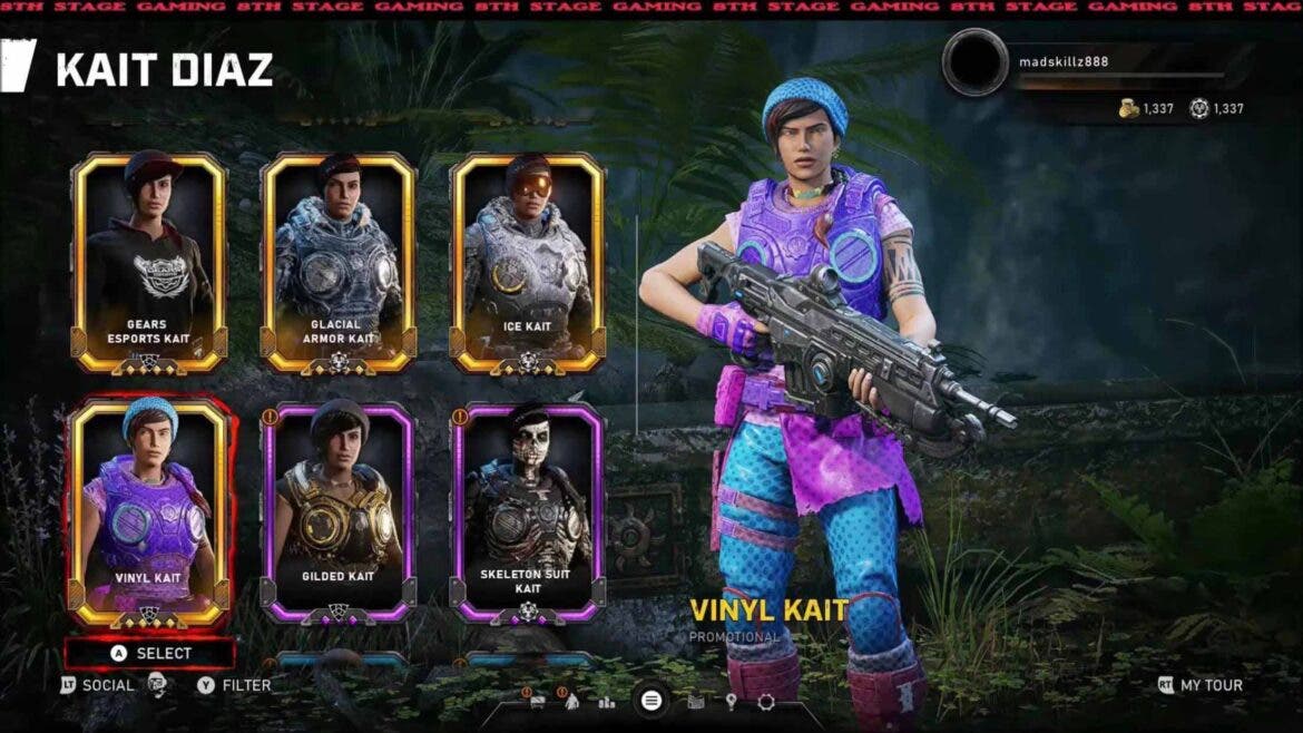 Descubren gran cantidad de skins que llegarán a Gears 5 mediante una filtración 115