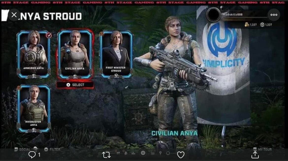 Descubren gran cantidad de skins que llegarán a Gears 5 mediante una filtración 117