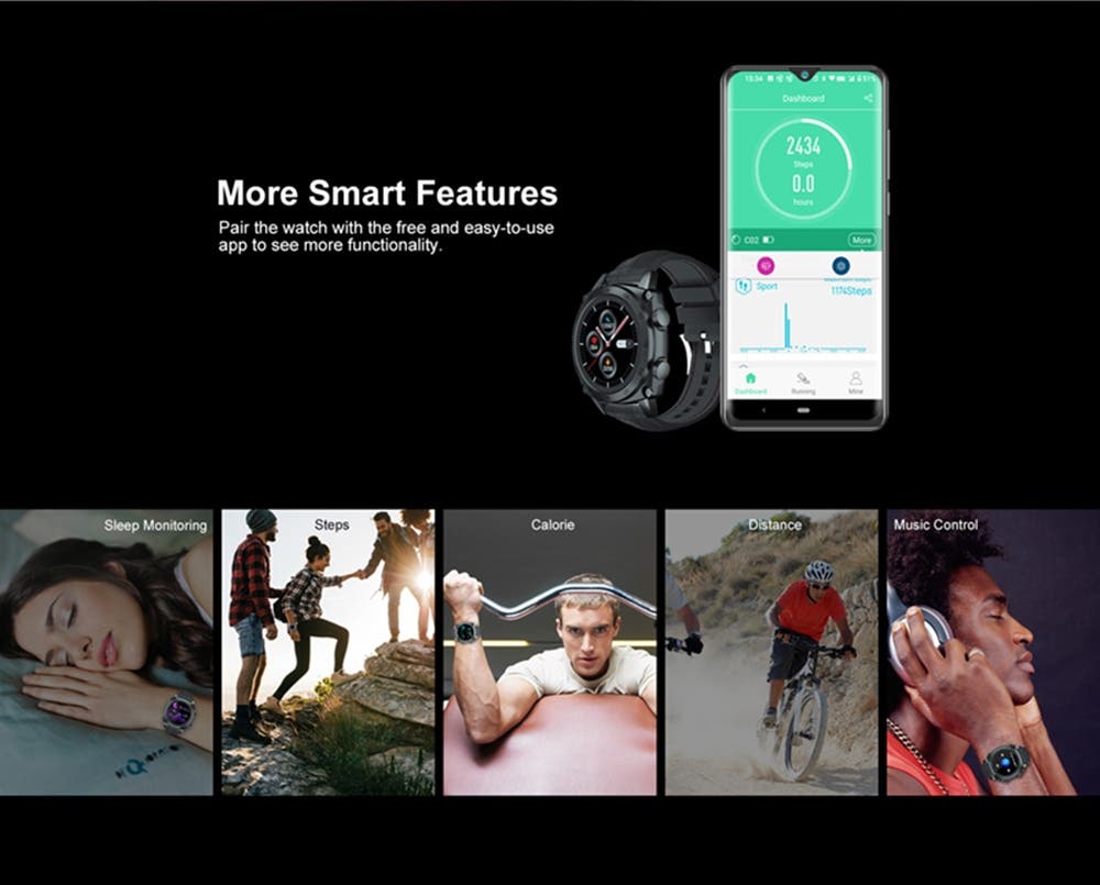 Review smartwatch Cubot C3 123