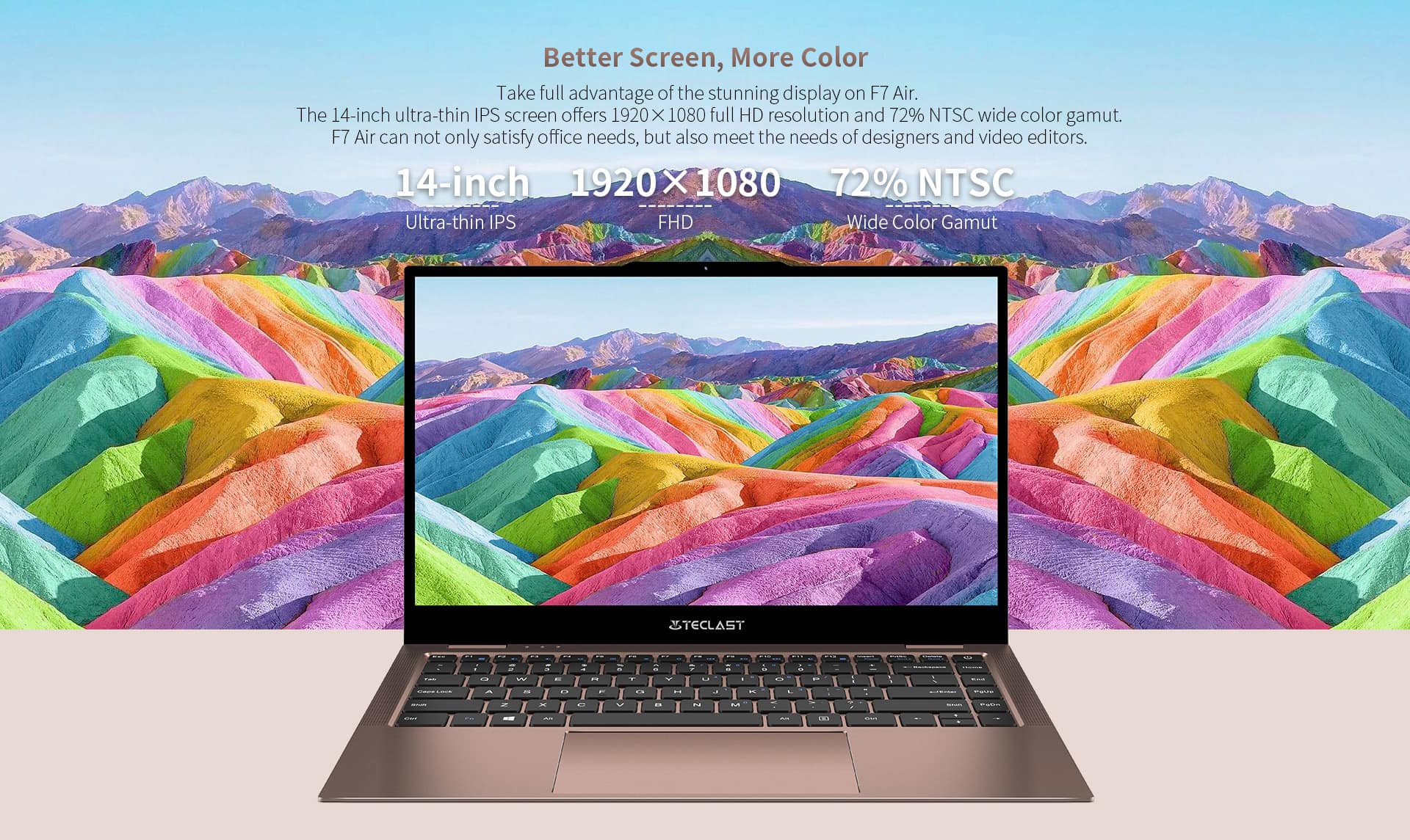 Hazte con el nuevo Teclast F7 Air a un precio tentador